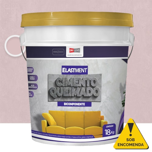 Cimento Queimado Elastment Rosê 18KG