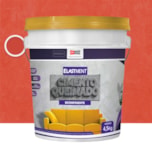 Cimento Queimado Elastment Vermelho 4,5kg - foto 1