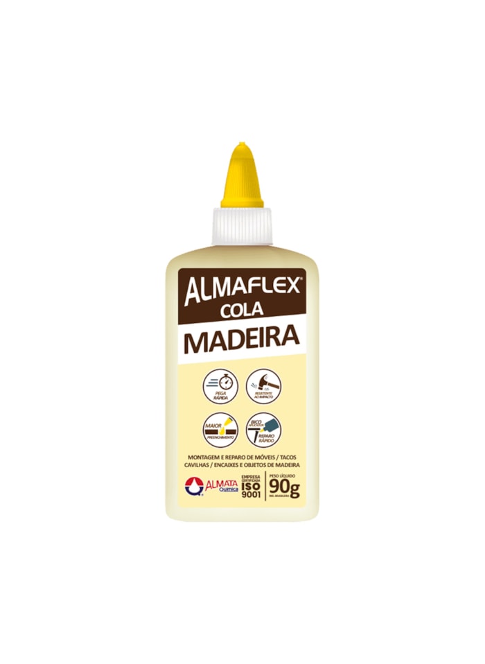 Cola para Reparos em Madeira Almaflex 90G