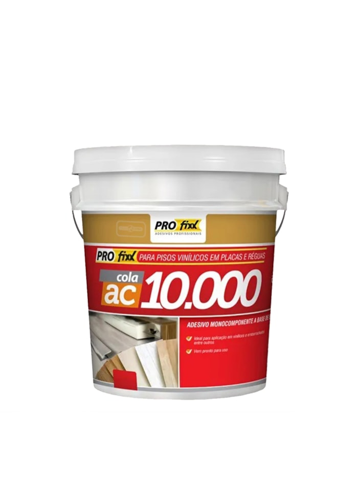 Cola Piso Vinílico E Emborrachado AC10000 1KG