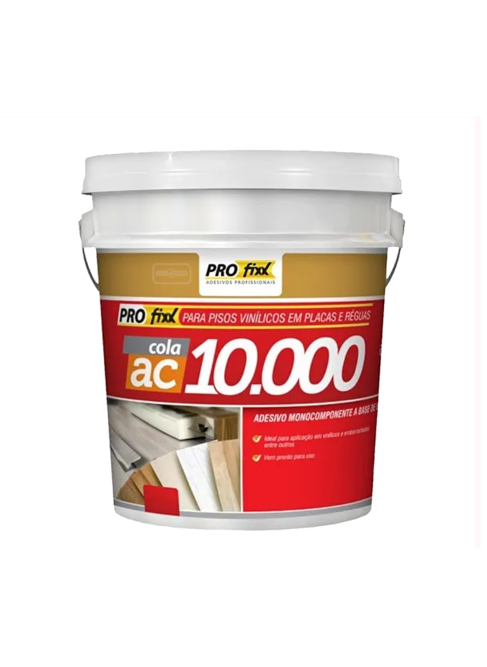 Cola Piso Vinílico e Emborrachado AC10000 4KG