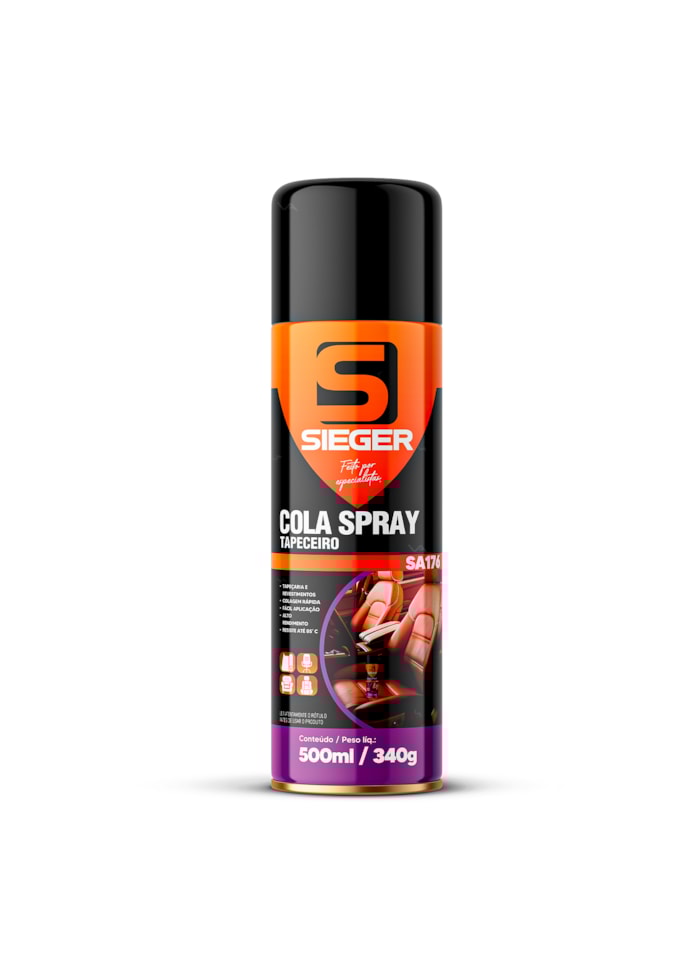 Cola Spray Tapeceiro 500ML Sieger