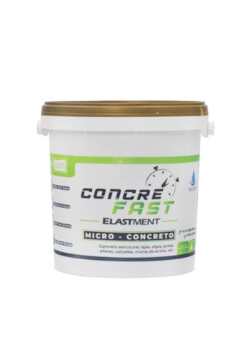 Concre Fast Elastment, 4KG - Secagem Rápida e Alta Resistência