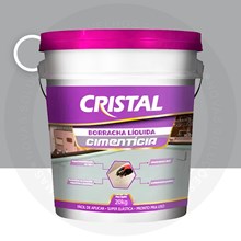 Cristal Borracha Liquida Cimenticia 20KG Cinza