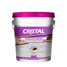 Cristal Borracha Liquida Cimenticia 4KG Cinza