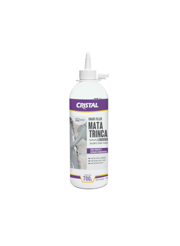 Cristal Crack Filler Mata Trinca - Selante Líquido para Pisos 700G Cinza