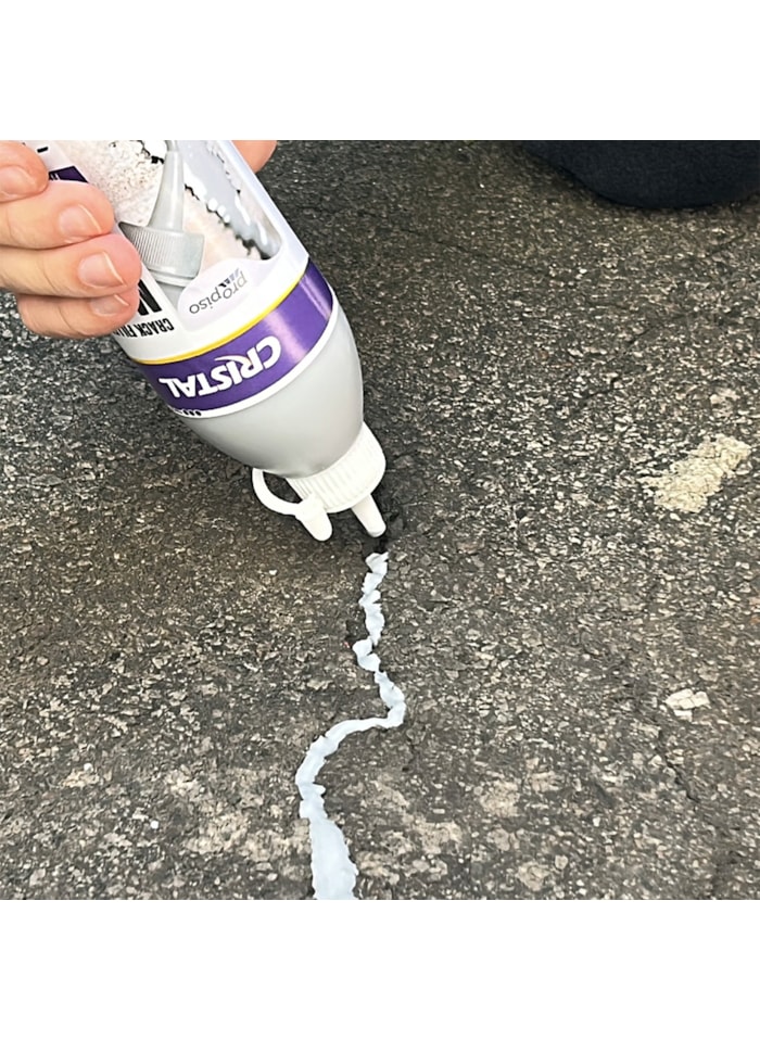 Cristal Crack Filler Mata Trinca - Selante Líquido para Pisos 700G Cinza