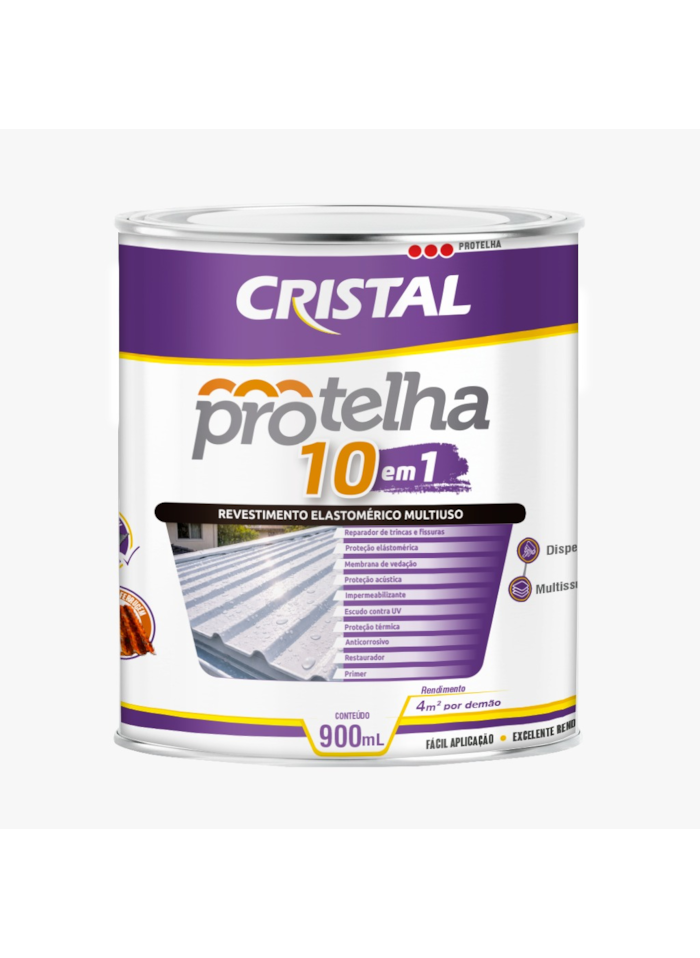 Cristal Protelha 10 em 1 900ML Branco