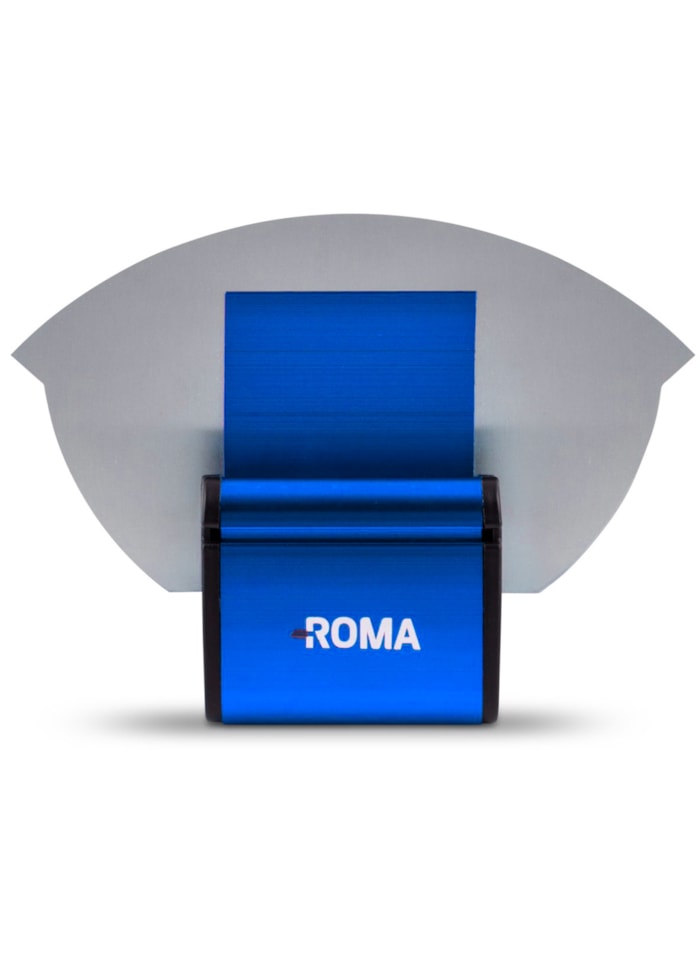 Desempenadeira de Aço Inox Pro 16x10CM Roma