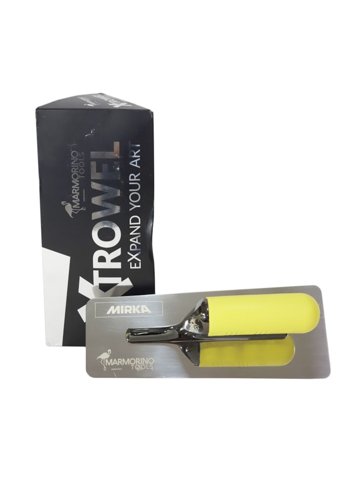 Desempenadeira Media 240x100x0,6mm Marmorino Tools