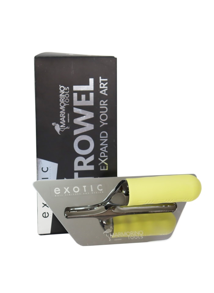 Desempenadeira Trapezoidal Exotic 240x100x0,6mm Marmorino Tools