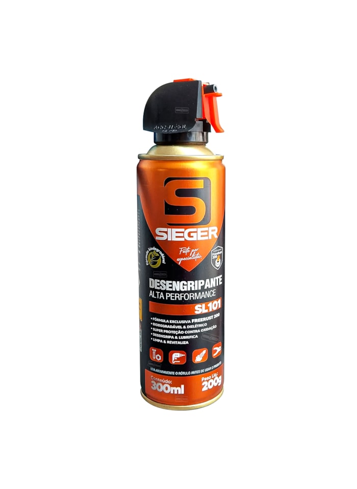 Desengripante Profissional de Alta Performance 300ML Sieger