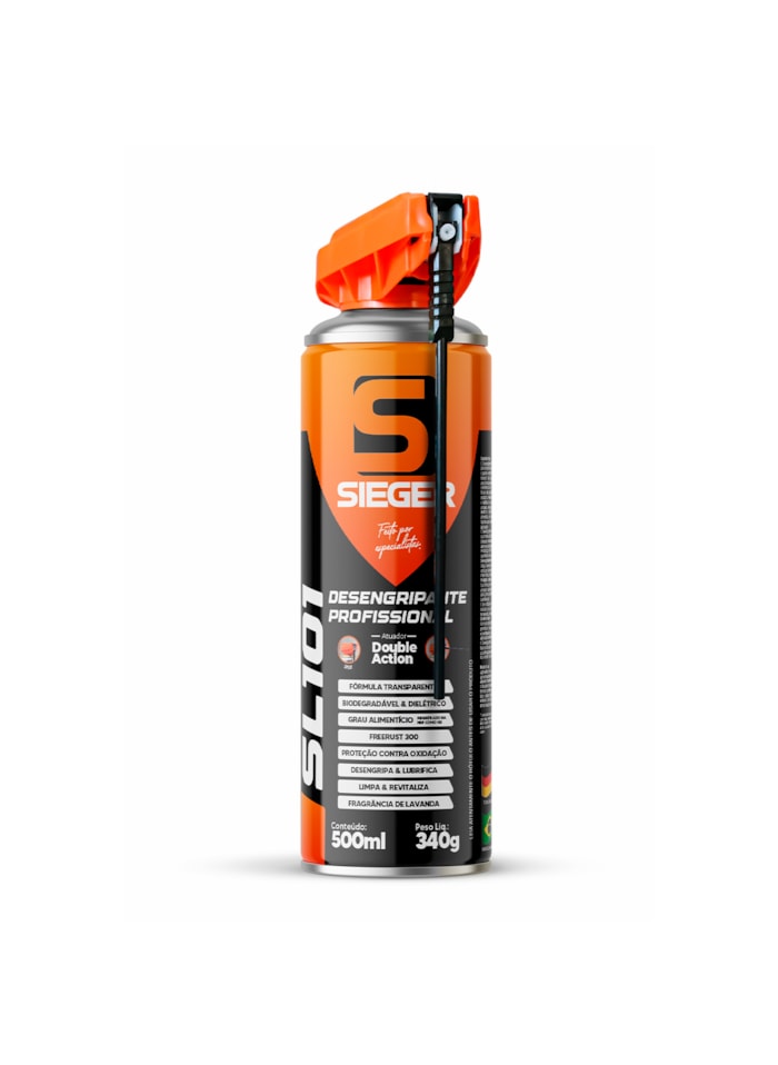 Desengripante Profissional de Alta Performance 500ML Sieger