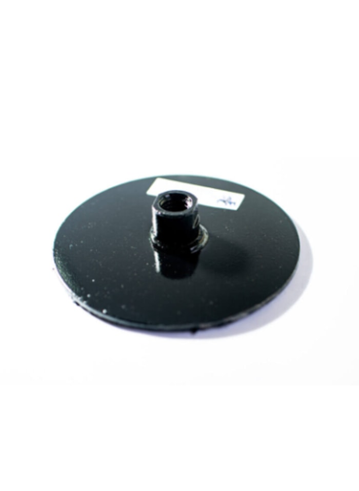 Disco Cogumelo de 10cm Diamante Negro Grão 36 Cupins de Aço