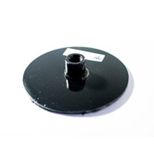 Disco Cogumelo de 10cm Diamante Negro Grão 36 Cupins de Aço