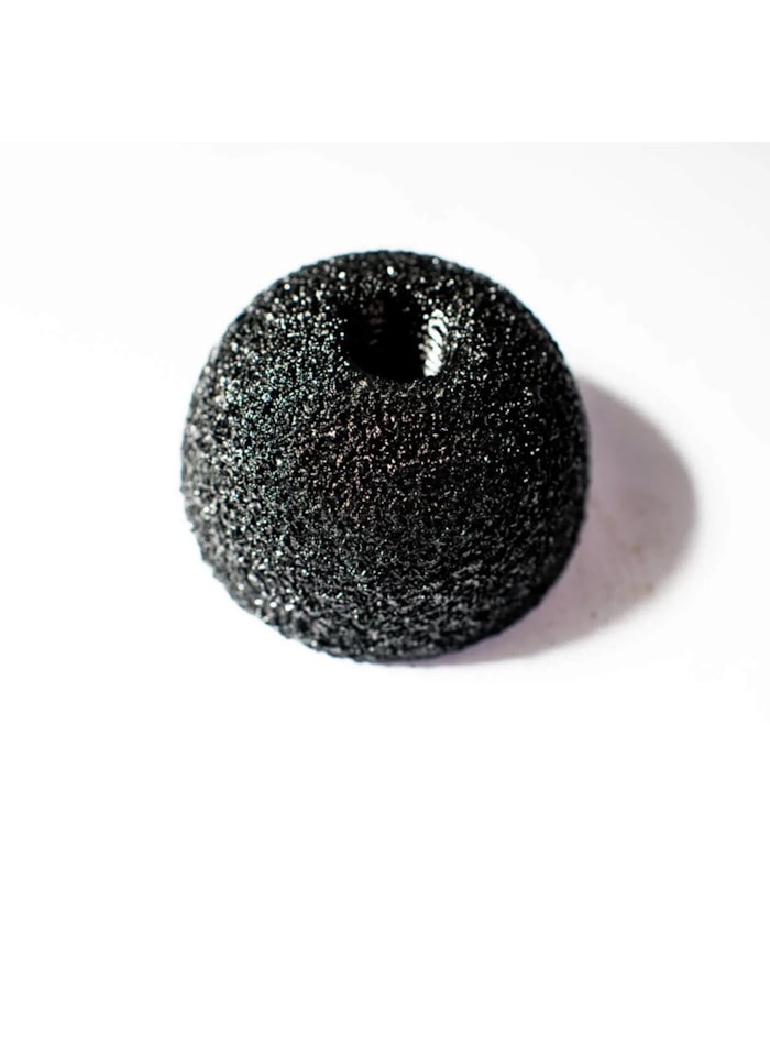 Disco Cogumelo de 6cm Diamante Negro Grão 16 Cupins de Aço