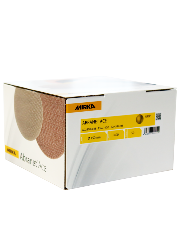Disco de Lixa Abranet Ace 6 ''/ 150MM P400 Mirka - 1 un