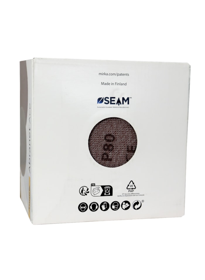 Disco de Lixa Abranet Ace 6 ''/ 150MM P80 Mirka - 1 un