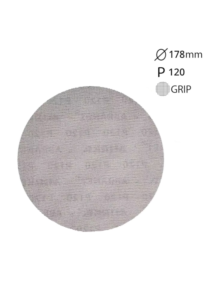 Disco de Lixa Abranet Ace 7'' / 178MM P120 Mirka