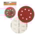 Disco de Lixa com Velcro 8 Furos P180 Bestfer