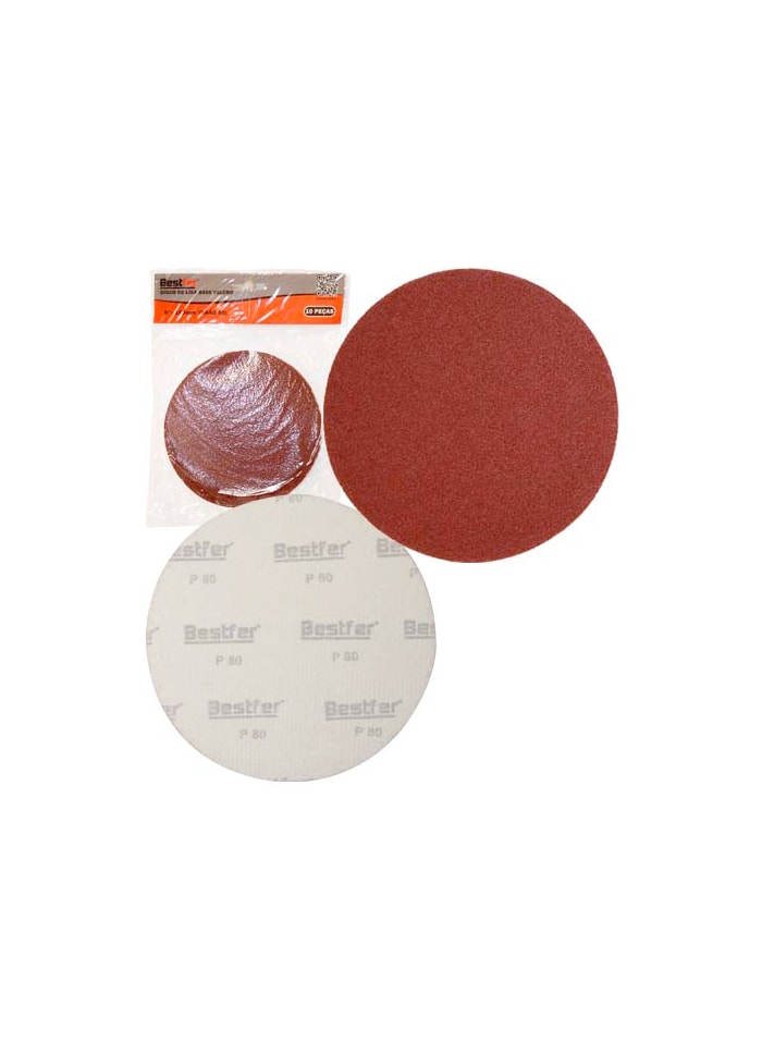 Disco de Lixa com Velcro P80 Bestfer - 1 un
