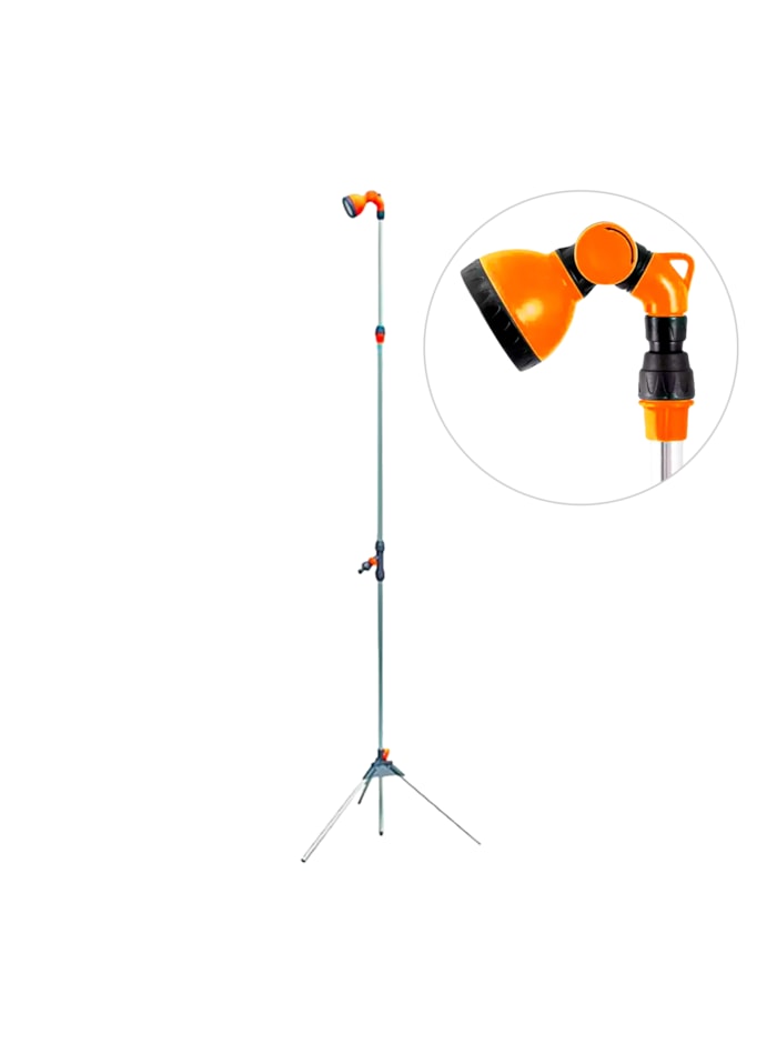 Ducha Telescópica com Tripé Merax, 1,65 a 220cm - Leve e Resistente
