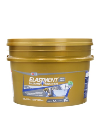 Elastment Baldrame + Áreas Frias - Impermeabilizante Bicomponente Flexível de Alto Desempenho 8KG