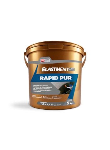 Elastment Impermeabilizante Bi Componente Rapid Pur 5KG