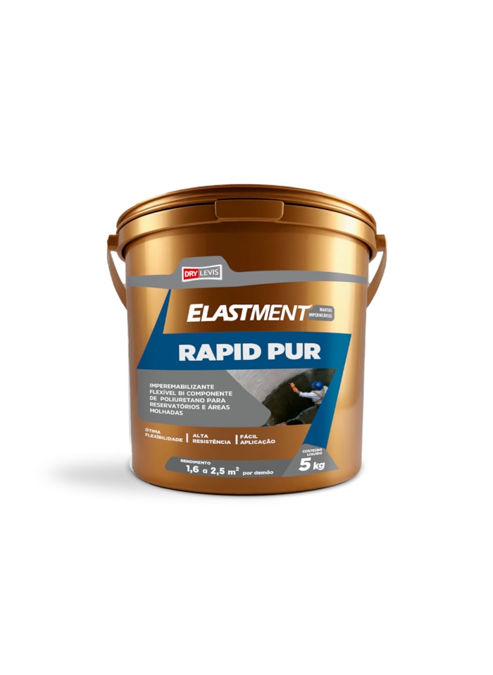 Elastment Impermeabilizante Bi Componente Rapid Pur 5KG