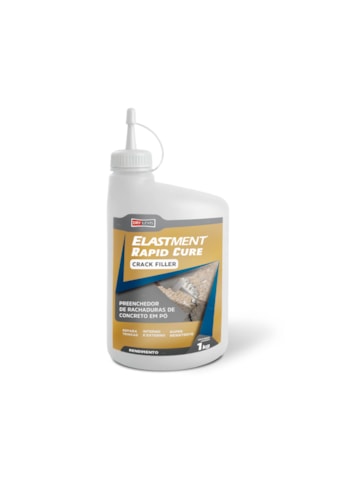 Elastment Rapid Cure Crack Filler - Preenchedor de Trincas de Concreto em Pó 700G Branco