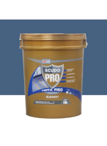 Elastment Scudo Pro Tinta Para Piso 18KG Azul Sport