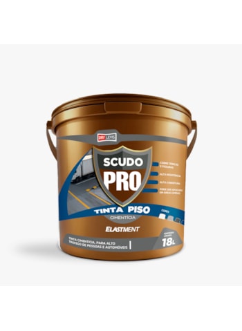 Elastment Scudo Pro Tinta Para Piso 18KG Vermelho Terra