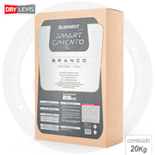 Elastment Smart Cimento Estrutural em Pó - Saco 20KG Branco