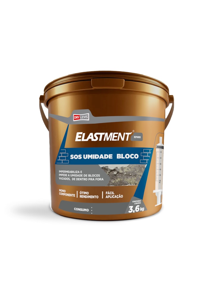 Elastment Sos Umidade Bloco 2,4L