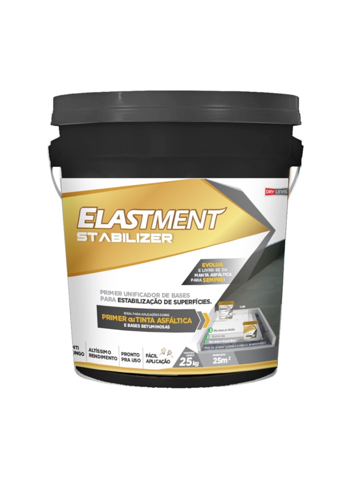 Elastment Stabilizer - Primer Estabilizador de Superfícies 25KG