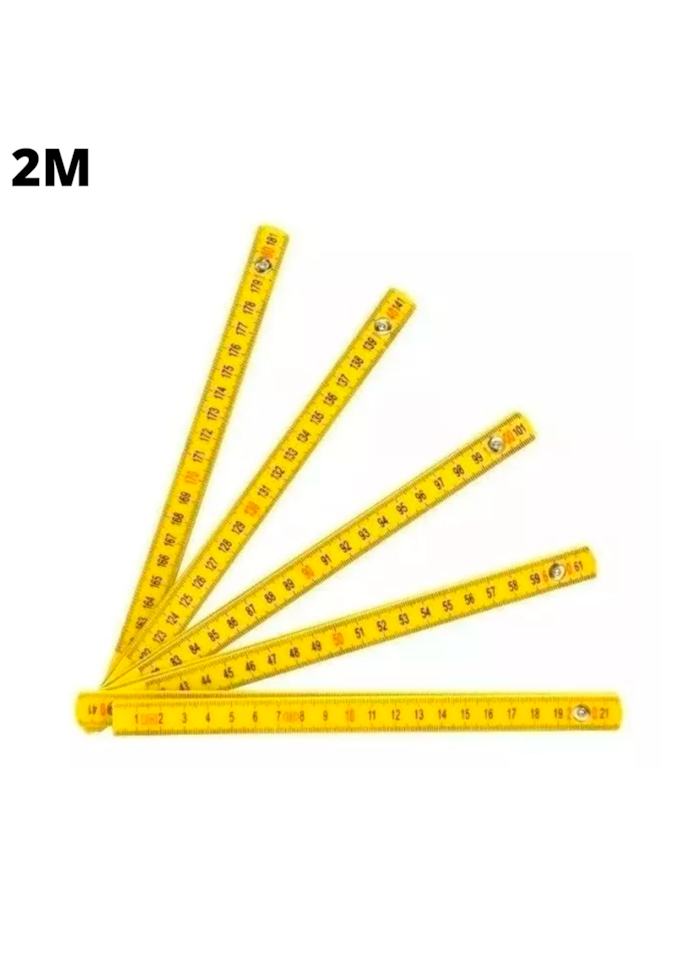 Escala Métrica Articulada Plástica 2M Roma