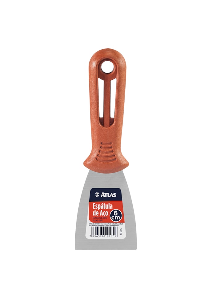 Espatula de Aço Carbono 6cm Atlas