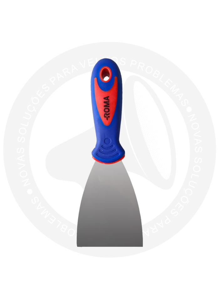 Espátula de Aço Cromada 75MM Roma