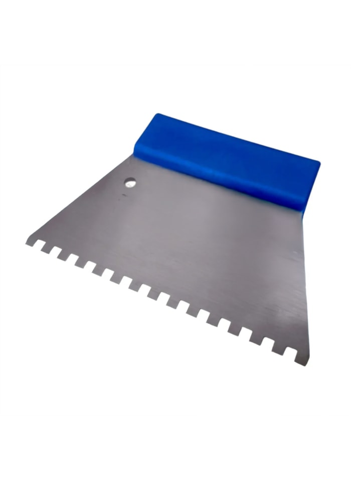 Espátula de Aço Dente 3mm 11,5 x 17cm - Castor