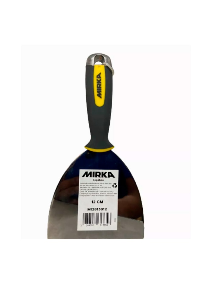 Espátula de Aço Inox 12CM Mirka