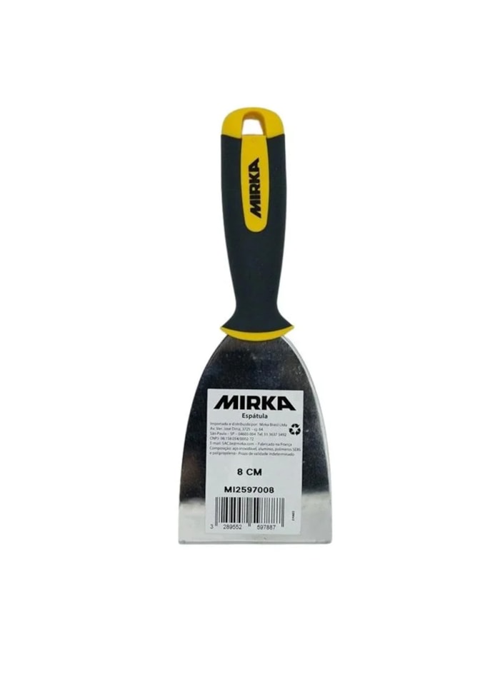 Espátula Decorativa em Aço Inox 8cm Mirka