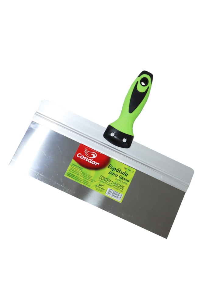 Espátula Inox para Gesso 12