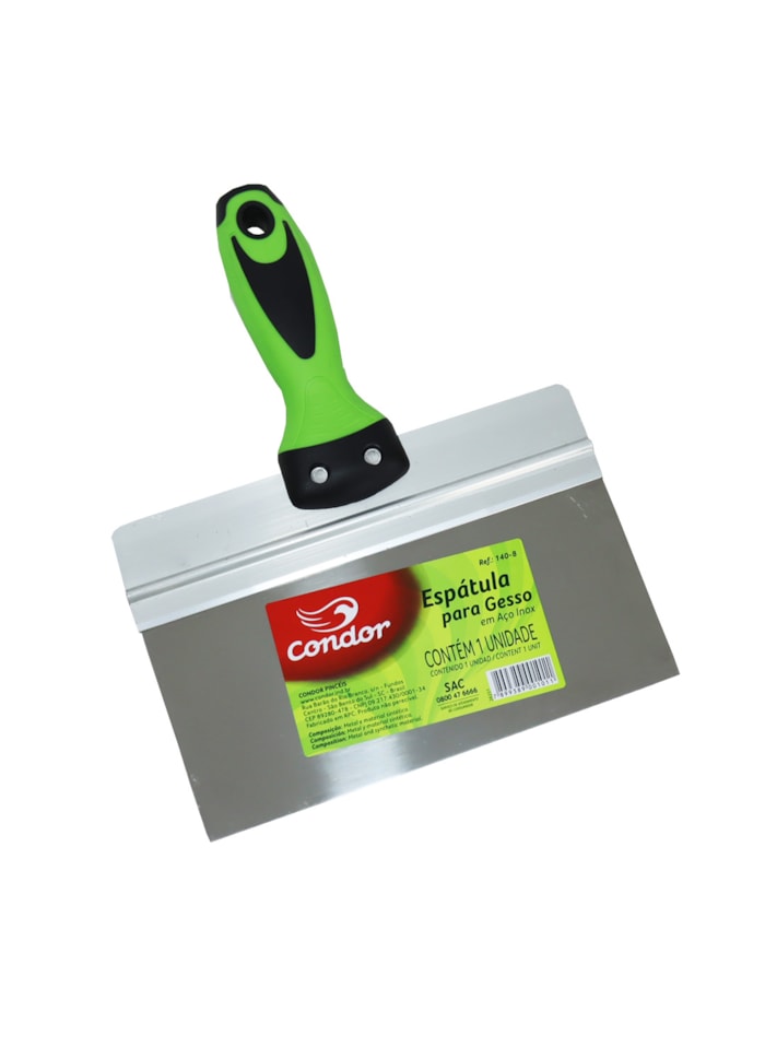 Espátula Inox para Gesso 8