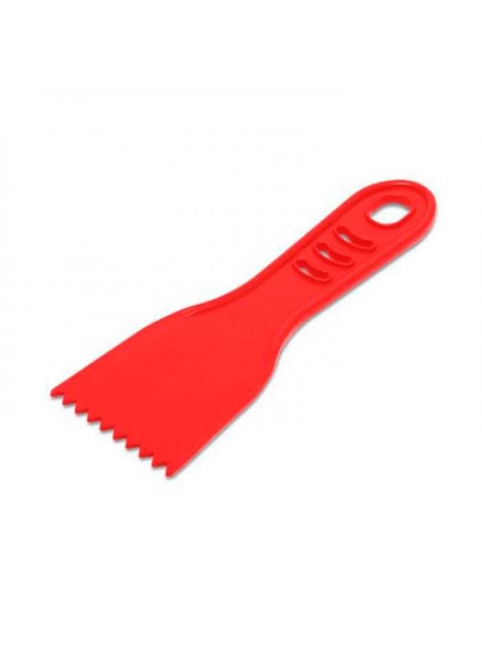 Espátula Plástica Dentada C/ Cabo 6CM Roma