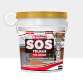 Produto Fita Multiuso Líquida para Telhados - SOS Telhas 18KG Branco