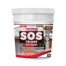 Fita Multiuso Líquida para Telhados - SOS Telhas 3,6KG Pérola