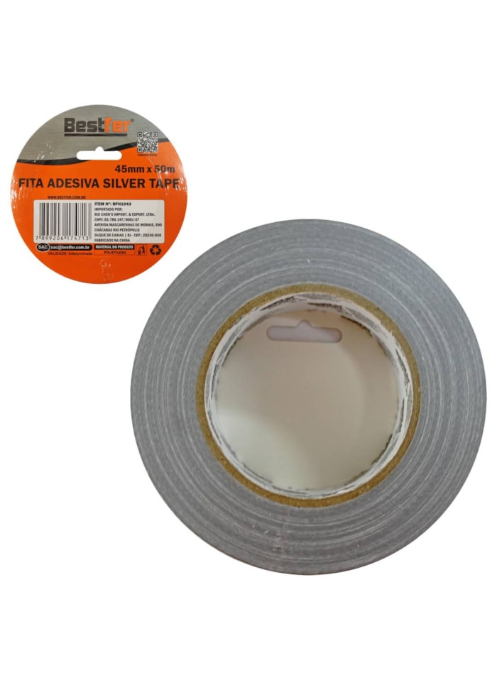 Fita Silvertape 45MM X 50MM Bestfer