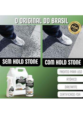 Fixador de Pedras Soltas Hold Stone Garden, 20L Semi-Brilho - Alta Fixação e Durabilidade