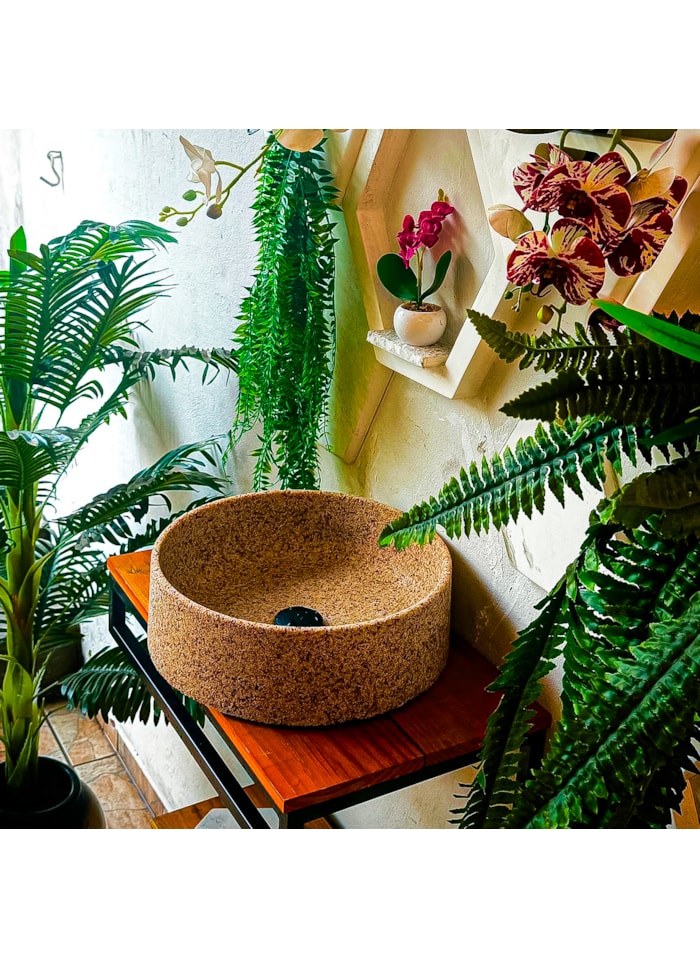 Forma Cuba Redonda C/ Base 38,5x12CM 3MM