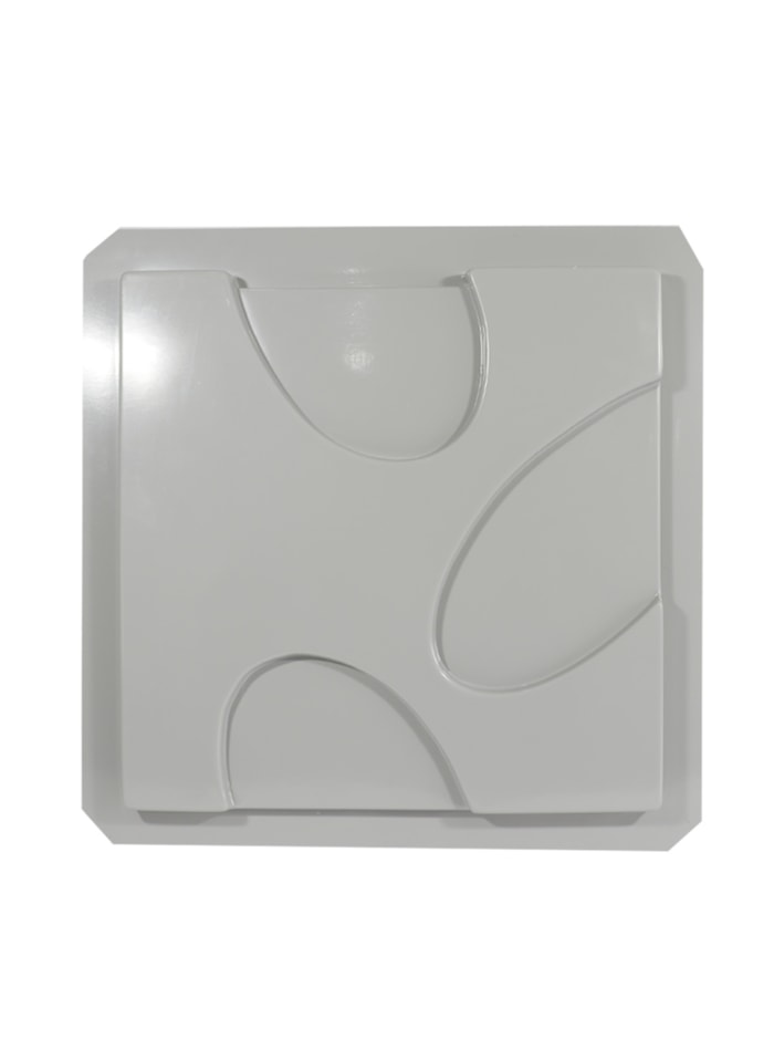 Forma Gesso Vaso Elipse 30X30CM